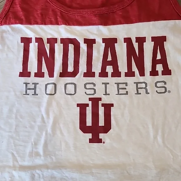 Indiana Hoosiers Tank Top Size Large - Picture 2 of 5